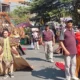 Pawai Budaya HUT RI Ke 81, SMPN 1 Ngronggot Tampilkan Tarian Klasik Dan Modern