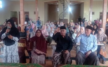 Ibu-ibu Muslimat NU Kota Kediri Dukung dan Doakan Vinanda-Gus Qowim Jadi Walikota Kediri