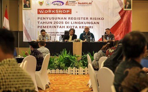Inspektur Kota Kediri Dorong Peningkatan Pemahaman Manajemen Resiko Wujudkan Kesejahteraan Masyarakat