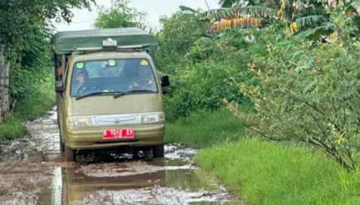 Janji Pj Bupati Bekasi: Jalan Desa Sukatenang Akan Mulus di 2025