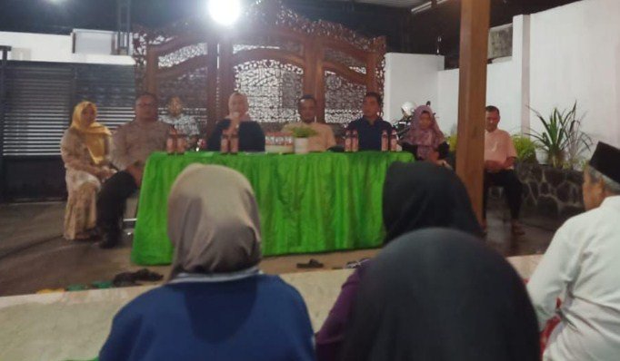 Jelang Ramadhan, Anggota DPRD Kota Kediri Silaturahmi Bareng Warga Kelurahan Tamanan