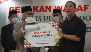 Jusuf Hamka  Kembangkan Wakaf Infrastruktur Bersama Majelis Ulama