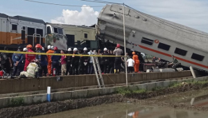 KNKT Bentuk Tim Investigasi atas Tabrakan KA Turangga dan Bandung Raya