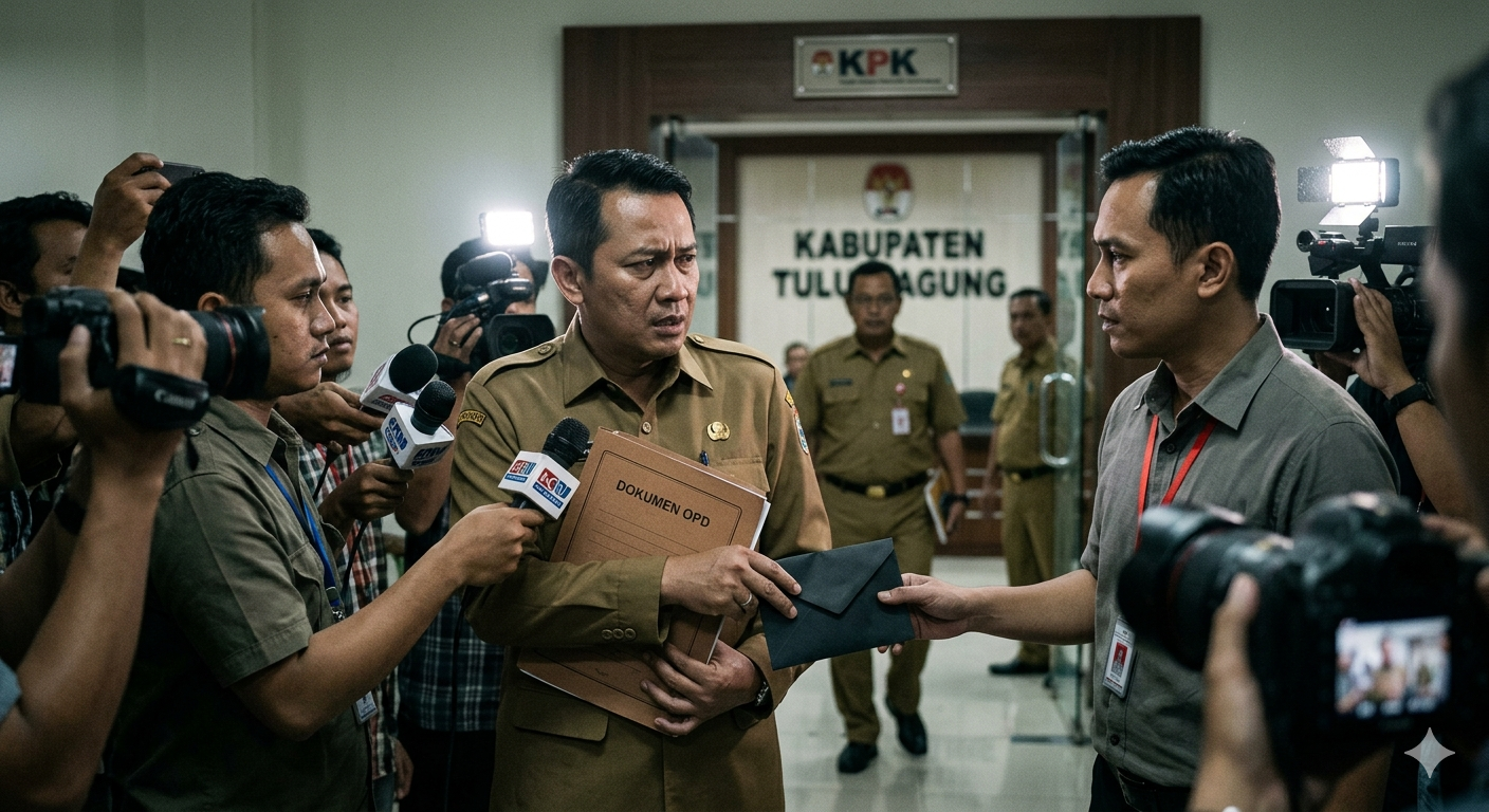 KPK Selidiki Asal Muasal Uang Setoran Belasan Kepala Dinas Untuk Bupati Tulungagung