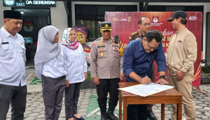 KPU Kota Kediri Musnahkan Kelebihan Surat Suara Pemilu 2024