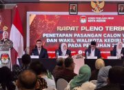 KPU Kota Kediri Resmi Tetapkan Pasangan Walikota-Wakil 2024-2029