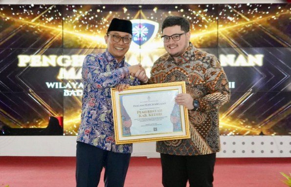 Kabupaten Kediri Raih Dua Penghargaan Manajemen ASN dari BKN