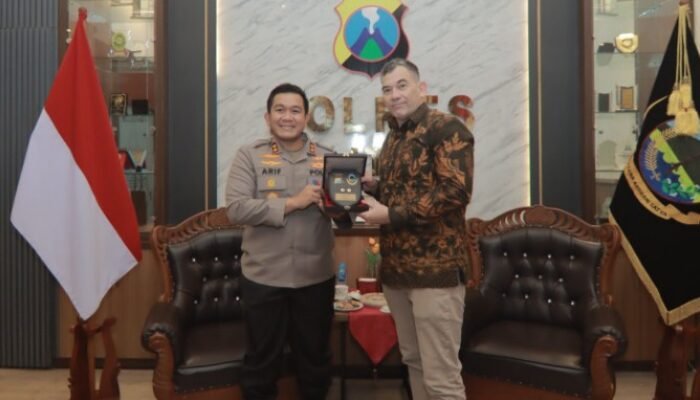 Kapolres Blitar Terima Kunjungan Konsulat Jenderal Australia di Polres Blitar Perkuat Hubungan Kerja Sama