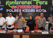 Kawanan Rampok Minmarket di Kota Kediri Diringkus,  Miris Ada Yang Bersenjata Air Soft Gun