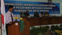 PEMERINTAH KOTA MADIUN GELAR SOSIALISASI PELATIHAN INOVASI SINOVIK 2016