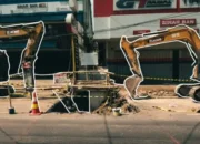 Kejar Target 18 Agustus, Proyek Crossing Drainase Bikin Jalan Panglima Sudirman Kediri Ditutup Total