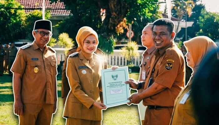 Kenaikan Pangkat ASN Kediri Vinanda Prameswati Minta Pegawai Jaga Kekompakan Tim