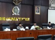 Kerusakan Infrastruktur Jalan di Trenggalek , Direspon Banggar DPRD Saat Raker Bersama TAPD