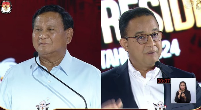 Keterlambatan Salam Anies dan Prabowo Pasca Debat Pilpres