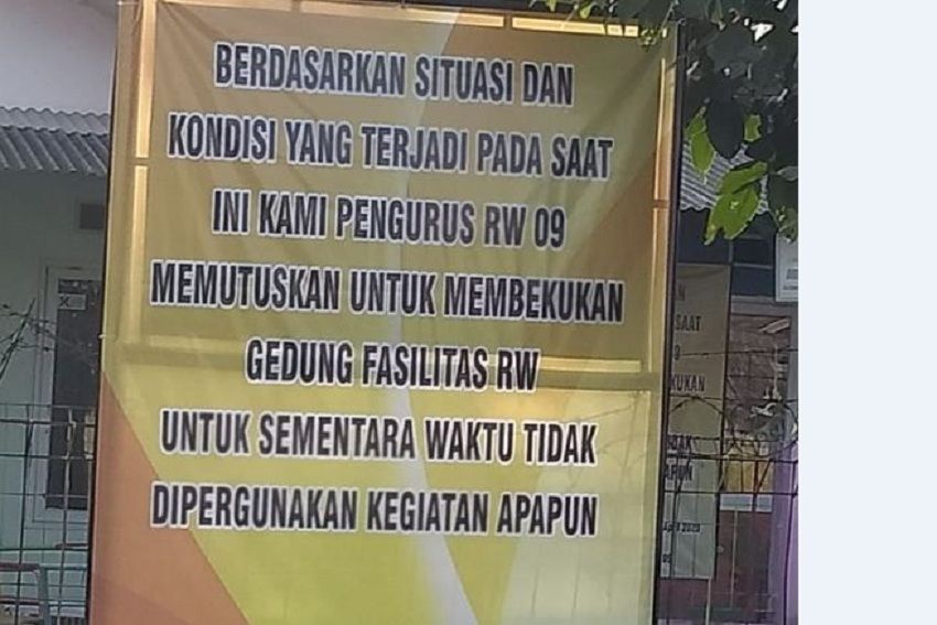 Ketua RW Diduga Gembok dan Rusak Gedung PAUD