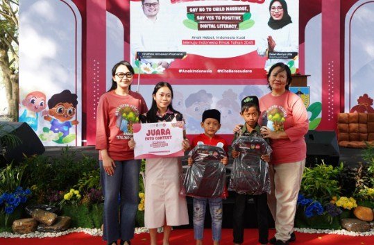 Ketua TP PKK Kediri Ajak Anak-anak Cerdas Berinternet di Hari Anak Nasional