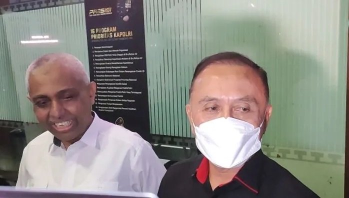 Ketua Umum PSSI Mochamad Iriawan alias Iwan Bule diperiksa penyidik Ditreskrimum selama Lima Jam