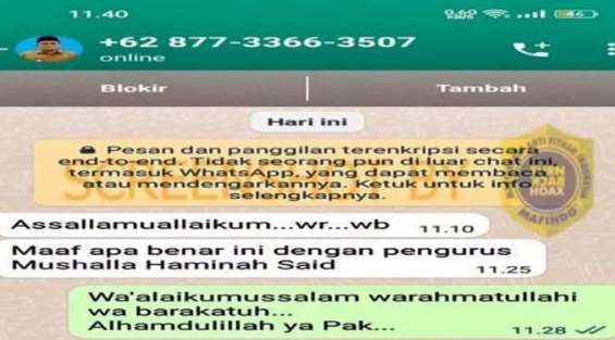 Klarifikasi Wali Kota Padang, Hendri Septa, Bantah Memiliki Akun WhatsApp Palsu