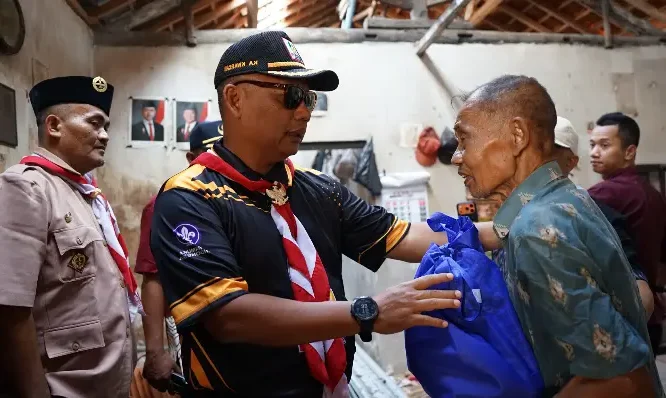 Kolaborasi Pemkot Kediri dan Pramuka Wujudkan Rumah Layak Huni Lewat Rehab Kediaman Suminto