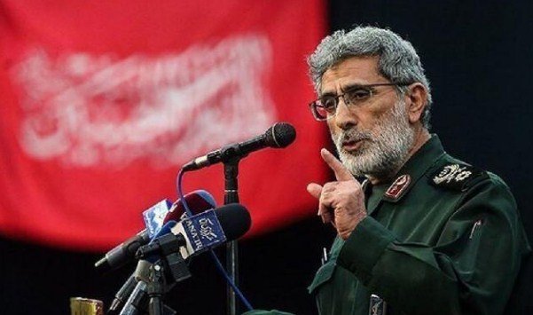 Komandan Pasukan Quds dari Korps Garda Revolusi Islam (IRGC) Iran, Brigadir Jenderal Esmail Qaani