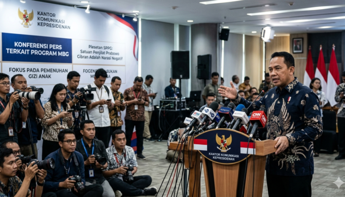Kritik Tajam Hasan Nasbi Soal Plesetan Satuan Pelayanan Pemenuhan Gizi Program MBG Prabowo