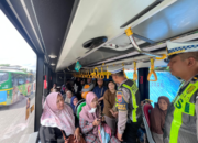 Keamanan Bus Trans Jatim Gresik Ditingkatkan Satlantas Polres Gresik Pasca Insiden Pelemparan Kaca