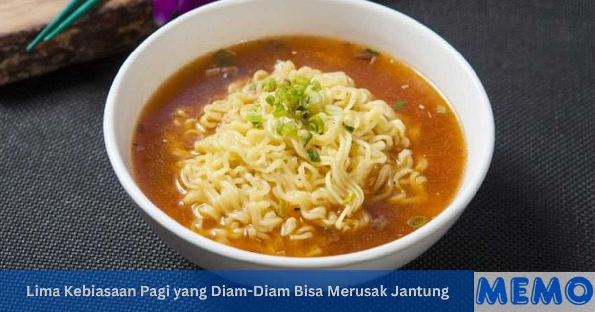 kebiasaan pagi yang diam-diam bisa merusak jantung