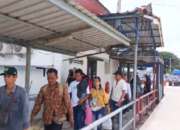 Lonjakan Penumpang di Pelabuhan Tanjungkalian, Mudik Lebih Awal Jadi Tren