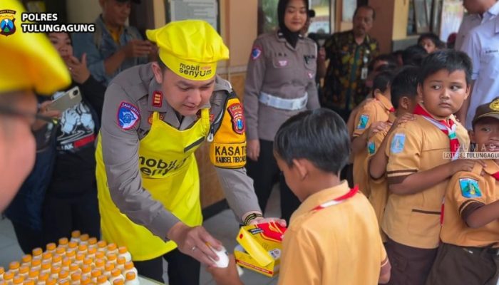 Luncurkan Mobil Senyum, Polres Tulungagung dan HIPMI Siap Mendukung Program Makan Bergizi Gratis