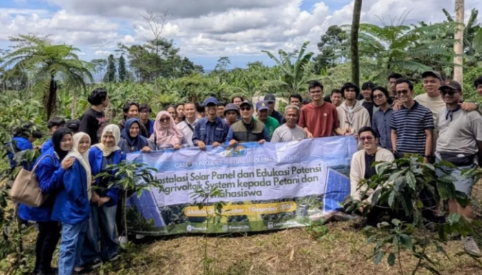 Mahasiswa UI Gunakan Panel Surya, Revolusi Produksi Kopi Ramah Lingkungan di Sukabumi