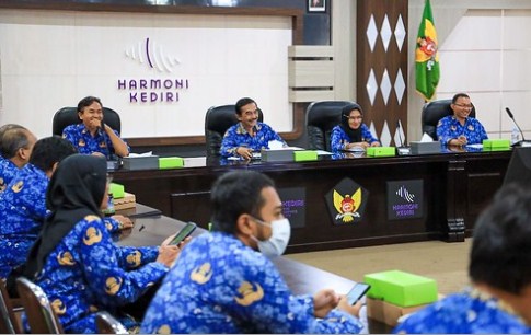 Masuki Tahap Interviu Penilaian, Pemkot Kediri Upayakan Lampaui Target Indeks SPBE 2024