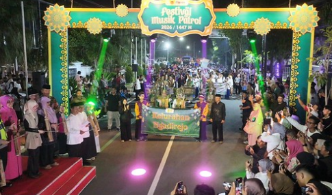 Mbak Wali Buka Festival Musik Patrol Kota Kediri Dorong Anak Muda Jaga Seni Tradisional