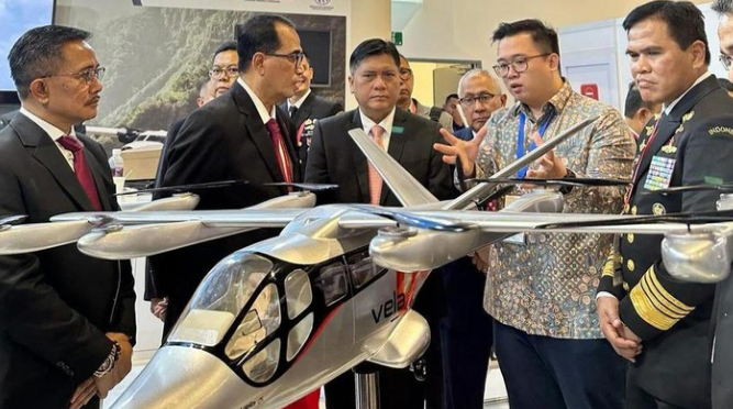 Menteri Perhubungan Ungkap Rencana Komersialisasi Drone Vela Alpha