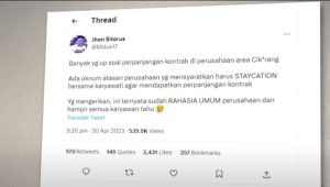 Miris, Staycation Syarat Perpanjang Kontrak Kerja di Cikarang , Diduga Ada Kekerasan S3ksu4l