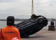 Mobil Eks Brigjen TNI yang Tercebur di Laut Marunda Akhirnya Ditemukan! Begini Proses Evakuasinya