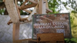 Mulai Menanam, Memanen Hingga Menjadi Tenun ada di Rumah Tenun Magelang