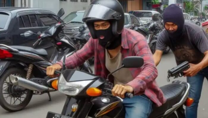 Nekat Tantang Duel Usai Kepergok Mencuri Motor, Pria Surabaya Babak Belur Dihajar Massa