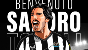Newcastle United Resmi Memperkenalkan Rekrutan Baru, Sandro Tonali dari AC Milan