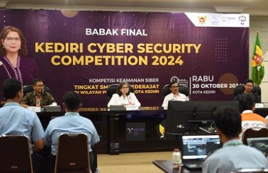 PJ Walikota Zanariyah Semangati 15 Tim Peserta Cyber Security Competition