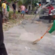 Paguyuban Petani Tebu dan Sopir Truk Bersatu, Perbaiki Jalan Rusak Blitar Selatan Secara Swadaya