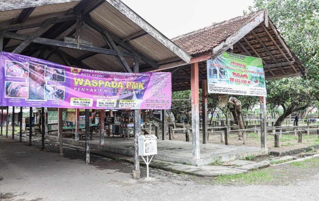 Pasar Hewan di Kota Kediri, Ditutup Hingga Dua Minggu, Khawatir Jadi Pusat Penyebaran Penyait Mulut dan Kuku