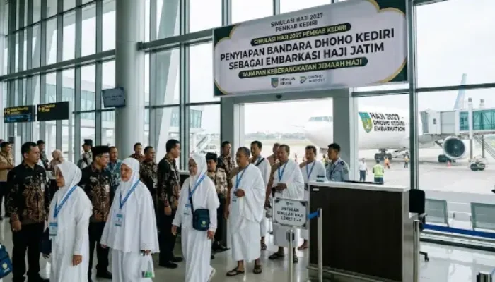 Simulasi Haji Bandara Dhoho Kediri Digelar Dua Kali