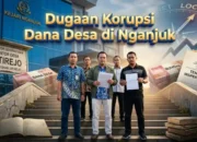 Dugaan Korupsi Nganjuk Rp 345 Juta Dilaporkan Tokoh 10 Pelaporan kasus dugaan korupsi Nganjuk Rp 345 juta di kantor Kejari Nganjuk.