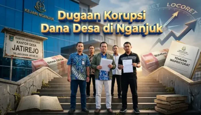 Dugaan Korupsi Nganjuk Rp 345 Juta Dilaporkan Tokoh