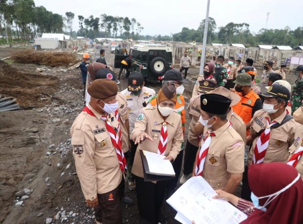 Pembangunan Hunian Bagi Warga Korban Semeru Tuntas Sebelum Puasa