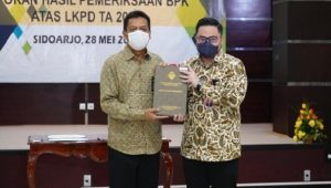 Raih Predikat WTP 5 Kali Berturut turut, Bupati Kediri Terus Minimalisir Penyelewengan