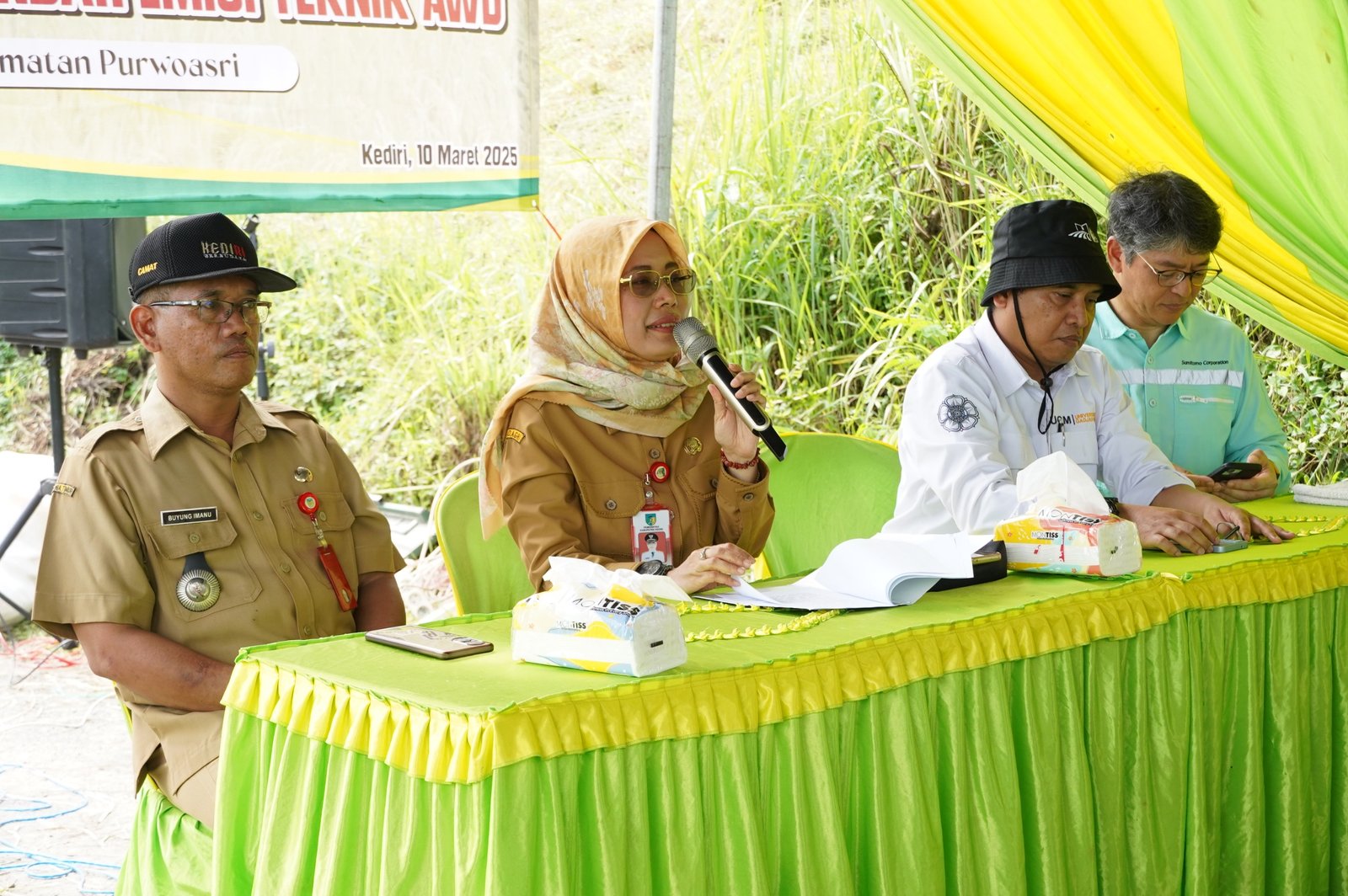 Kolaborasi Pemkab Kediri PT Sumitomo dan UGM Dorong Pertanian Berkelanjutan