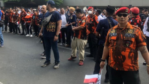 Pemuda Pancasila Gebrak KPU! Inilah Momen Epik Anies-Cak Imin!