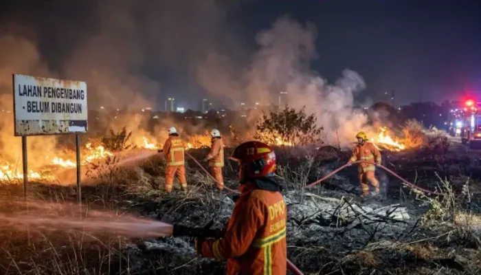 Kasus Kebakaran di Surabaya Melonjak Tajam, Kemarau Ekstrem Picu Puluhan Peristiwa