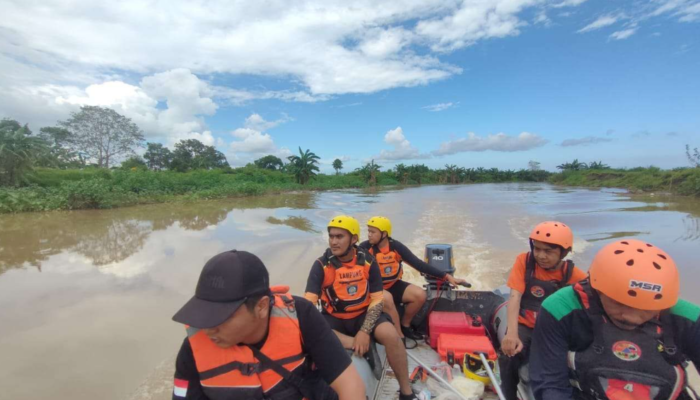 Pencarian Korban Tenggelam di Way Katibung